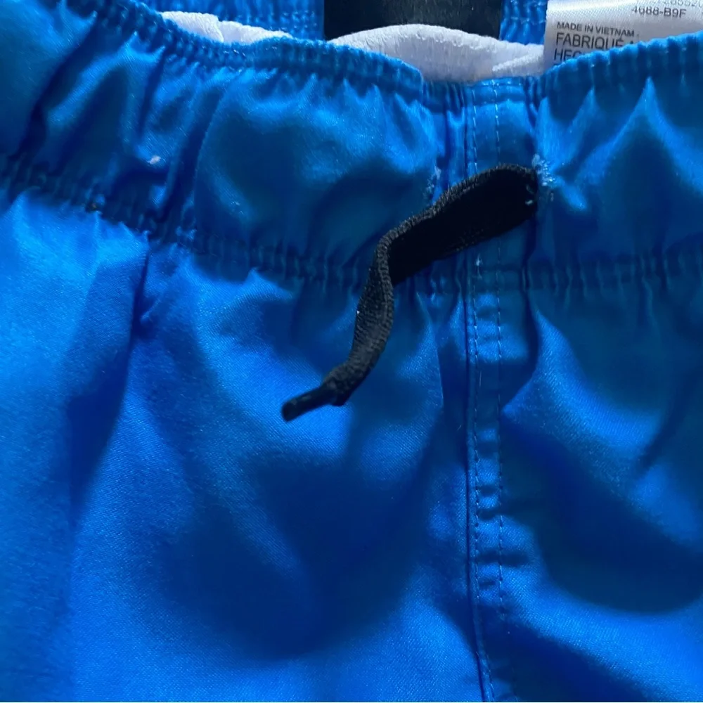 Hurley Swim Trunks Boys Size 14-16 Shark‎ Blue Ocean Bottoms Pool Play READ